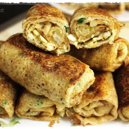 С капустой и яйцом